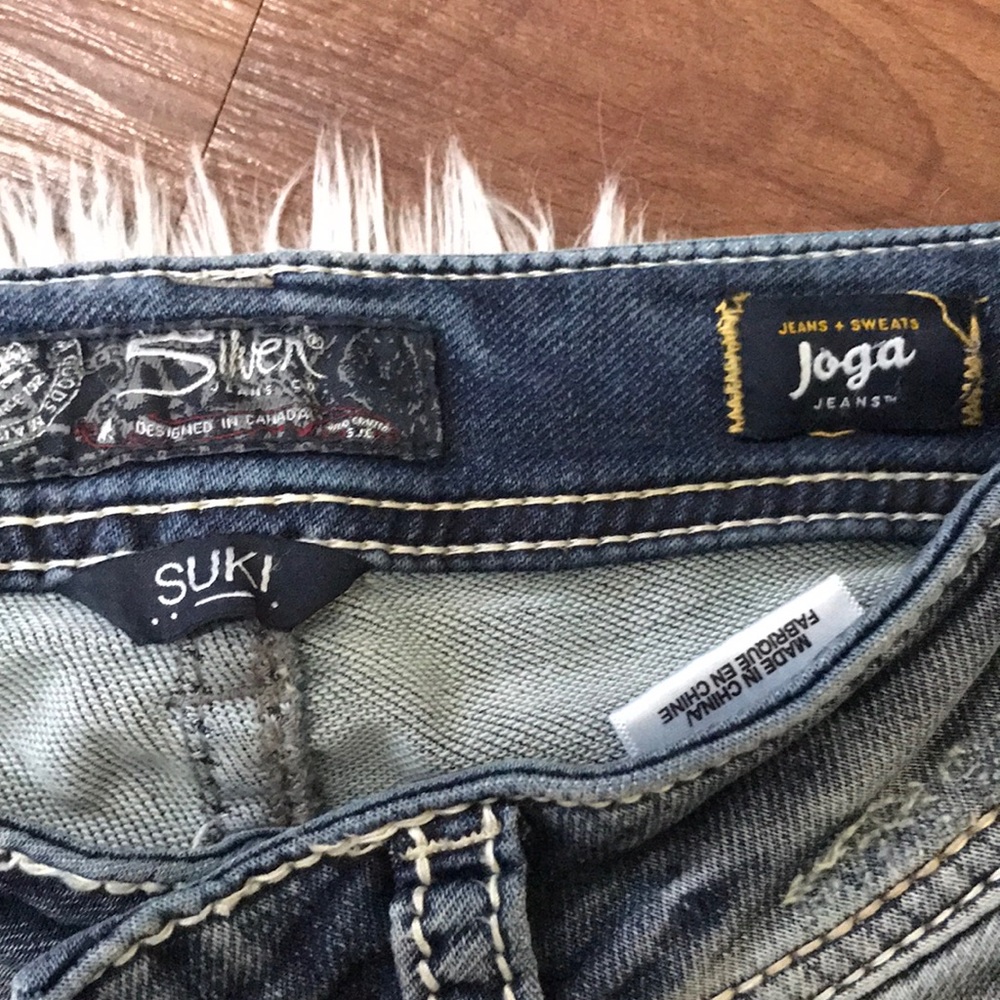 Silver Suki Joga Jeans View 2